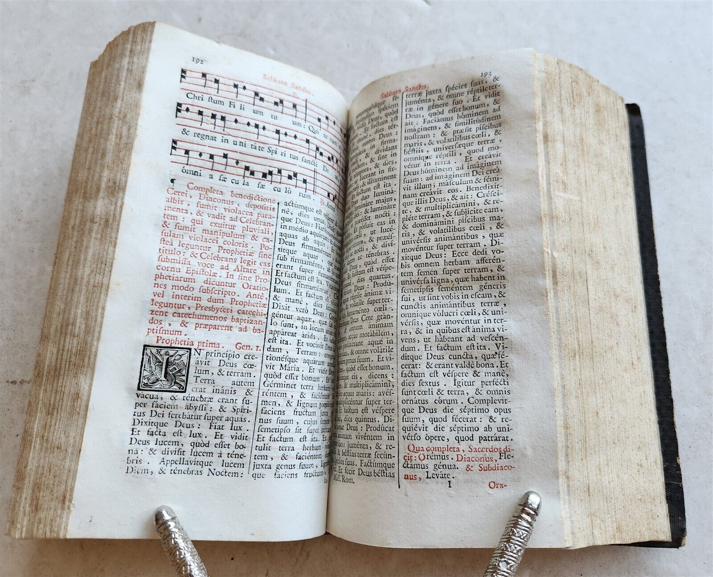 1749 MISSALE ROMANUM antique