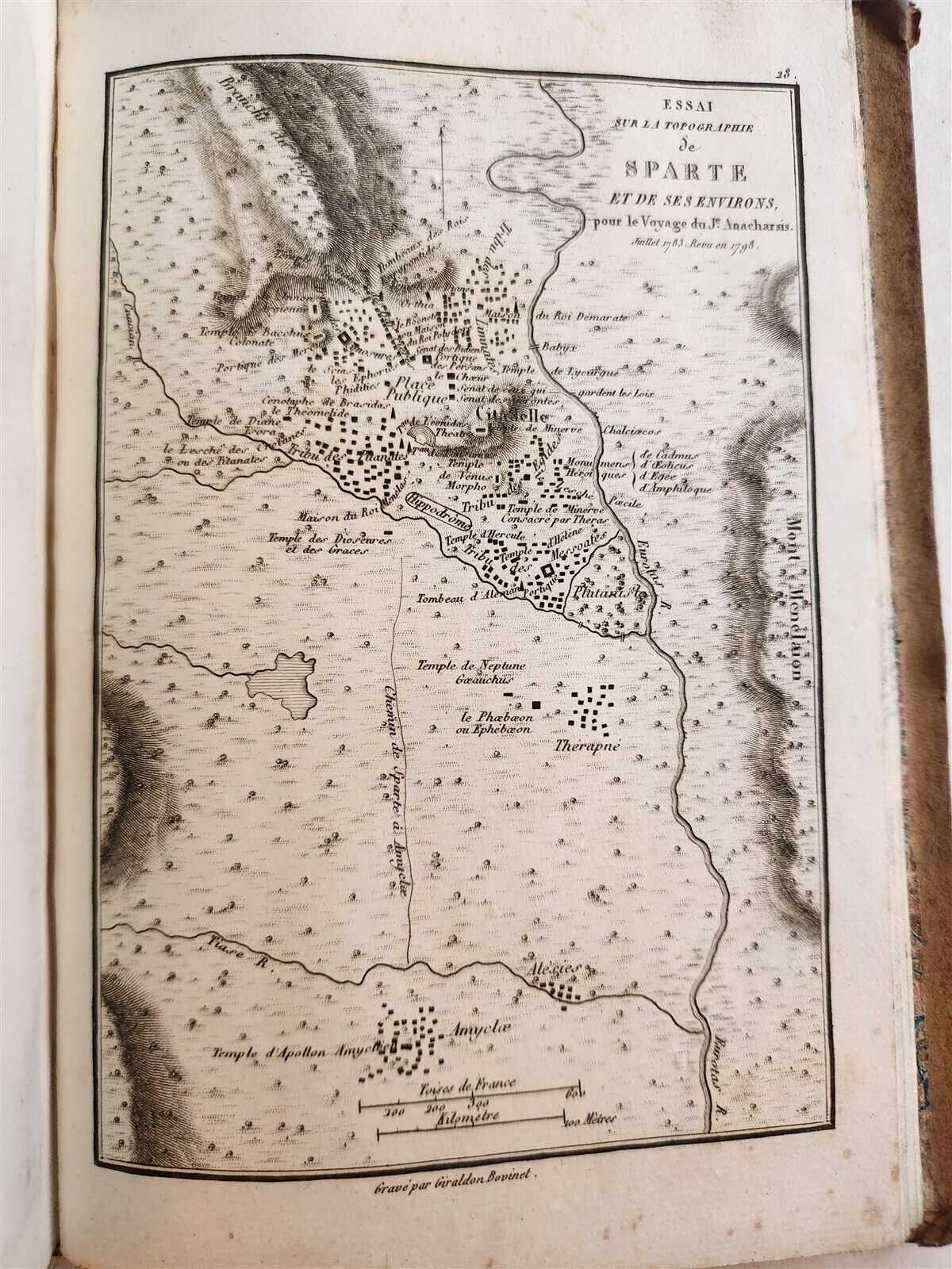 1799-1821 VOYAGE of ANARCHIS of GREECE antique 8 VOLUMES incl. ATLAS ILLUSTRATED