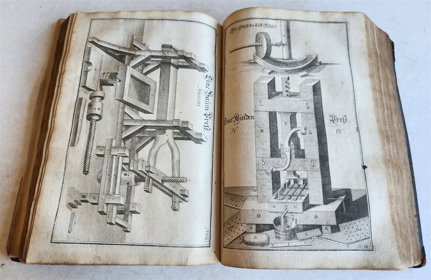 1702 Oeconomus prudens ILLUSTRATED 2 FOLIO VOLUMES antique in GERMAN
