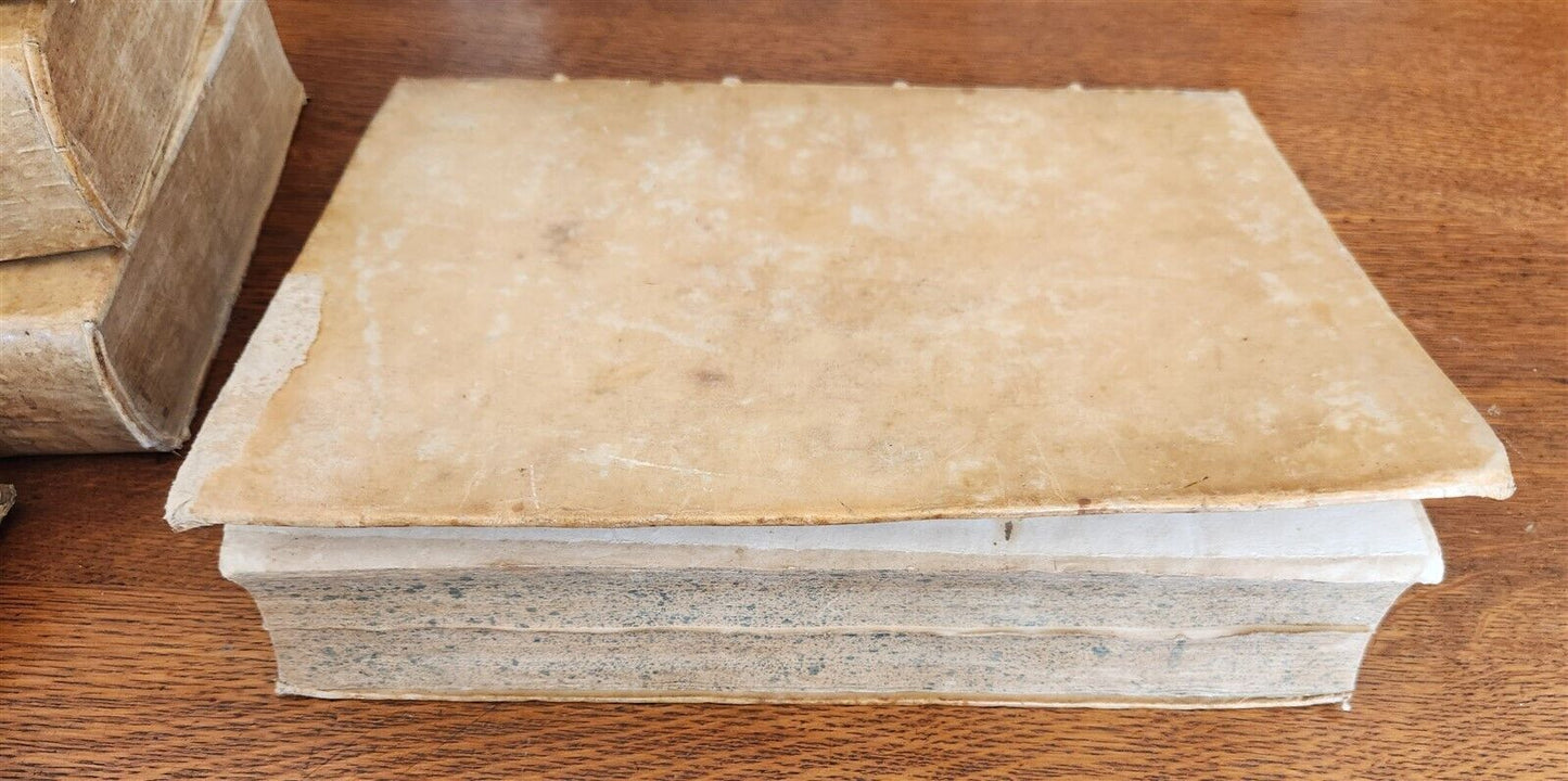 1556 LAW BOOK Corpus Juris Civilis PANDECTARUM antique MASSIVE FOLIO vellum