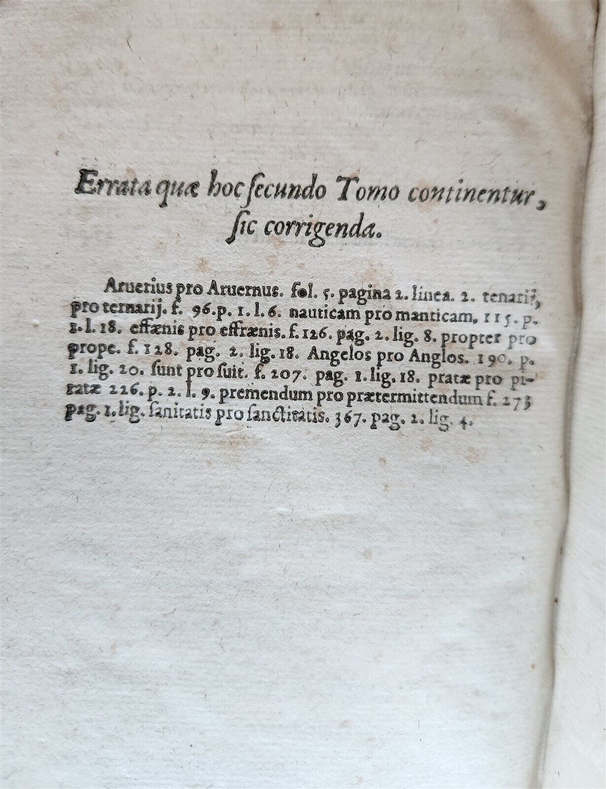 1604 SERMONS of Maurice Hylaret antique PIGSKIN BINDING UNICORN TITLEPIECE