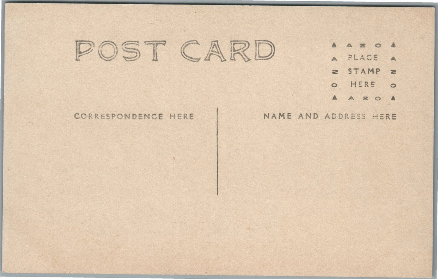 HUNTER w/ RABBITS EXAGERRATED ANTIQUE REAL PHOTO POSTCARD RPPC