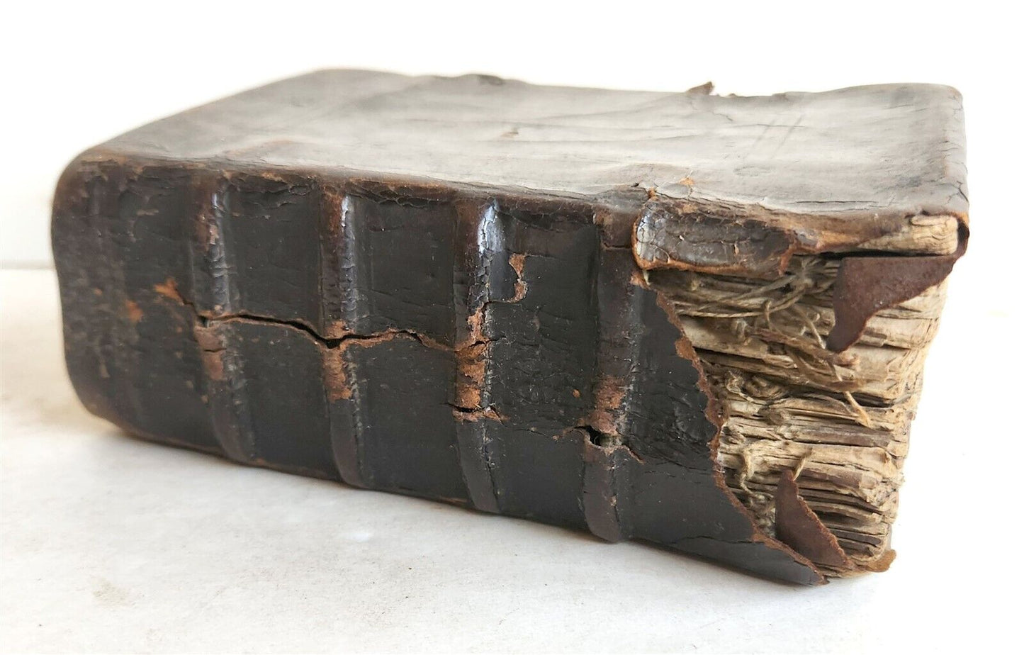 1634 BIBLE in ENGLISH antique New Testament LONDON BARKER & assigns of JOHN BILL