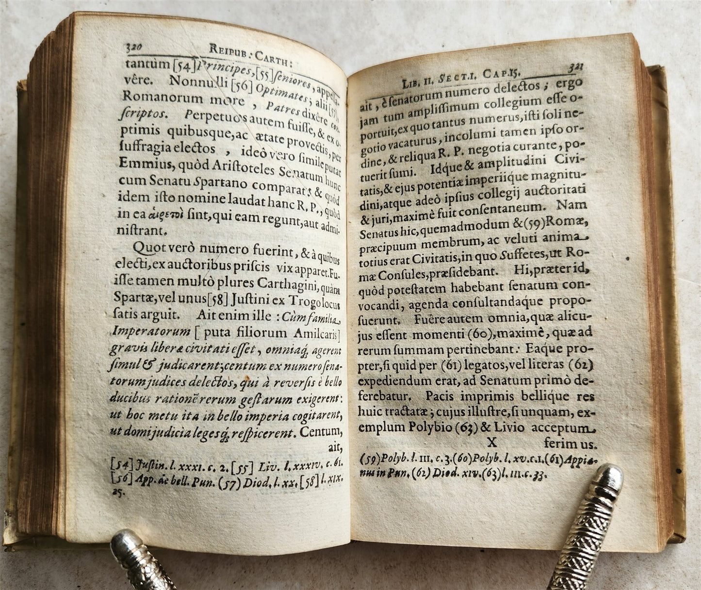 1664 CARTHAGO sive CARTHAGINENSIUM RESPUBLICA antique VELLUM BOUND in LATIN