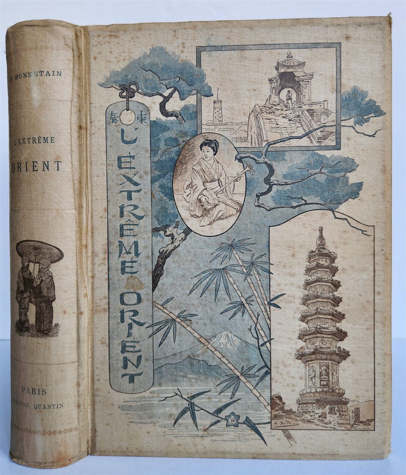 1887 L'EXTREME ORIENT ILLUSTRATED antique SIAM CHINA JAPAN