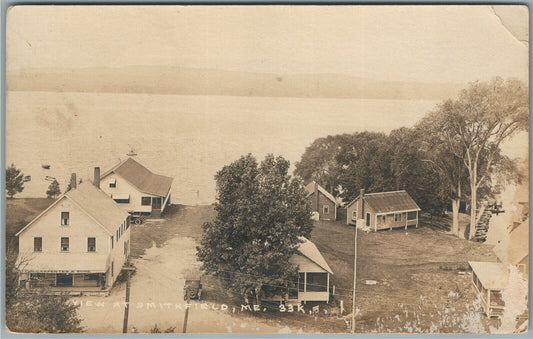 SMITHFIELD ME ANTIQUE REAL PHOTO POSTCARD RPPC