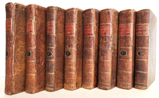 1788 HISTORY of EUROPEAN SETTLEMENTS & TRADE in EAST & WEST INDIES 8 VOL antique