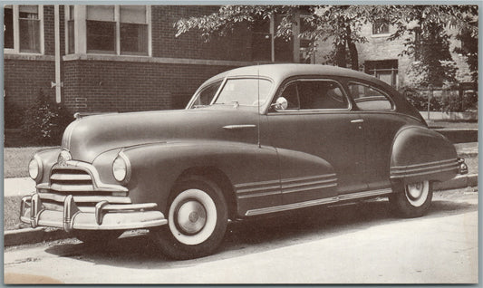 1947 PONTIAC STREAMLINER VINTAGE POSTCARD