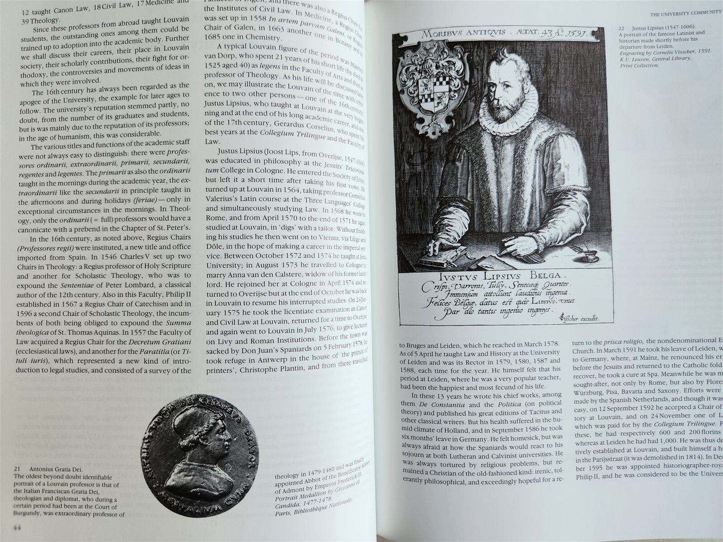1990 LEUVEN UNIVERSITY 1425-1985 ILLUSTRATED FOLIO