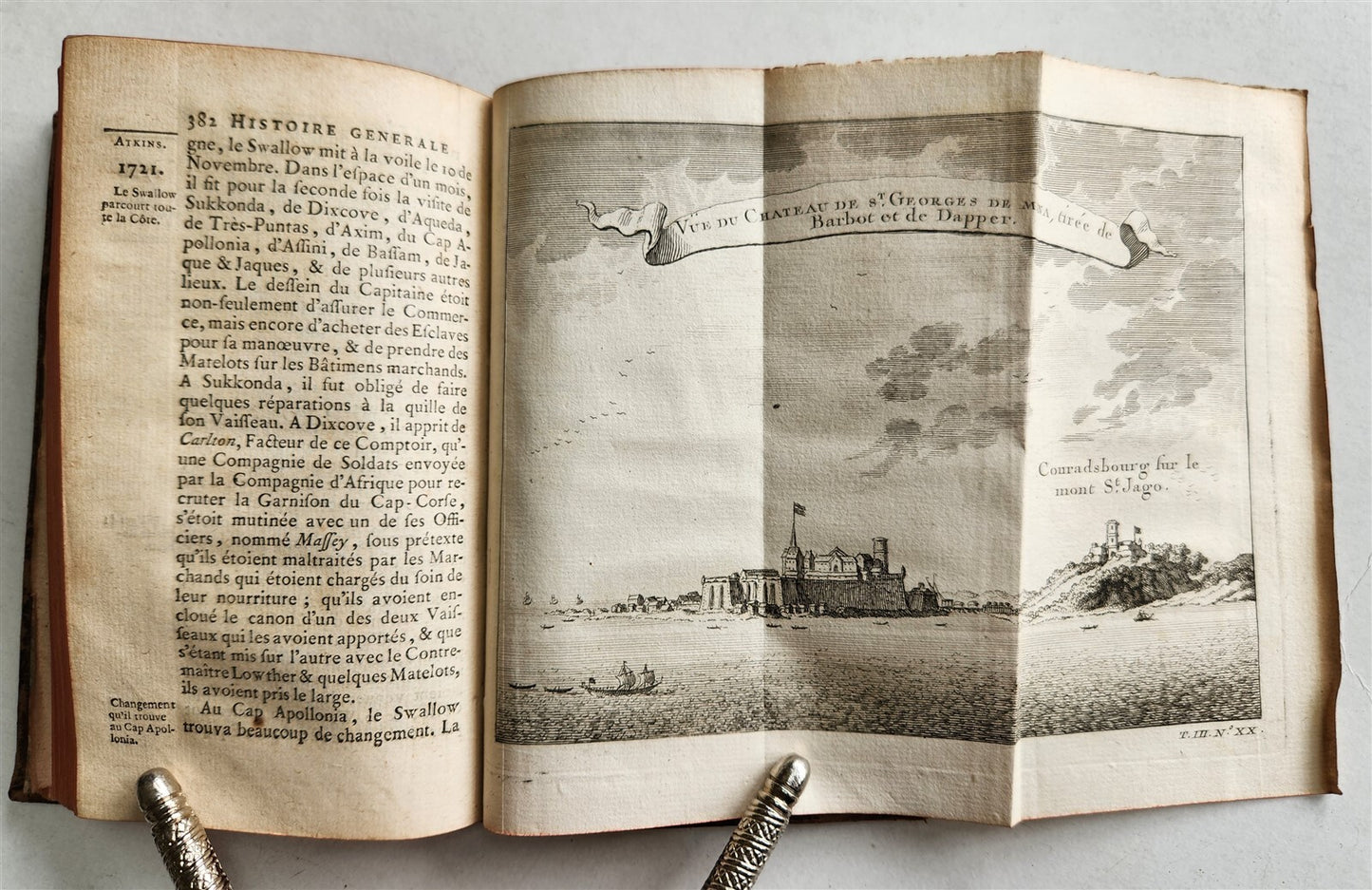 1749 HISTOIRE des VOYAGES antique vol.11 illustrated WEST AFRICA GUINEA