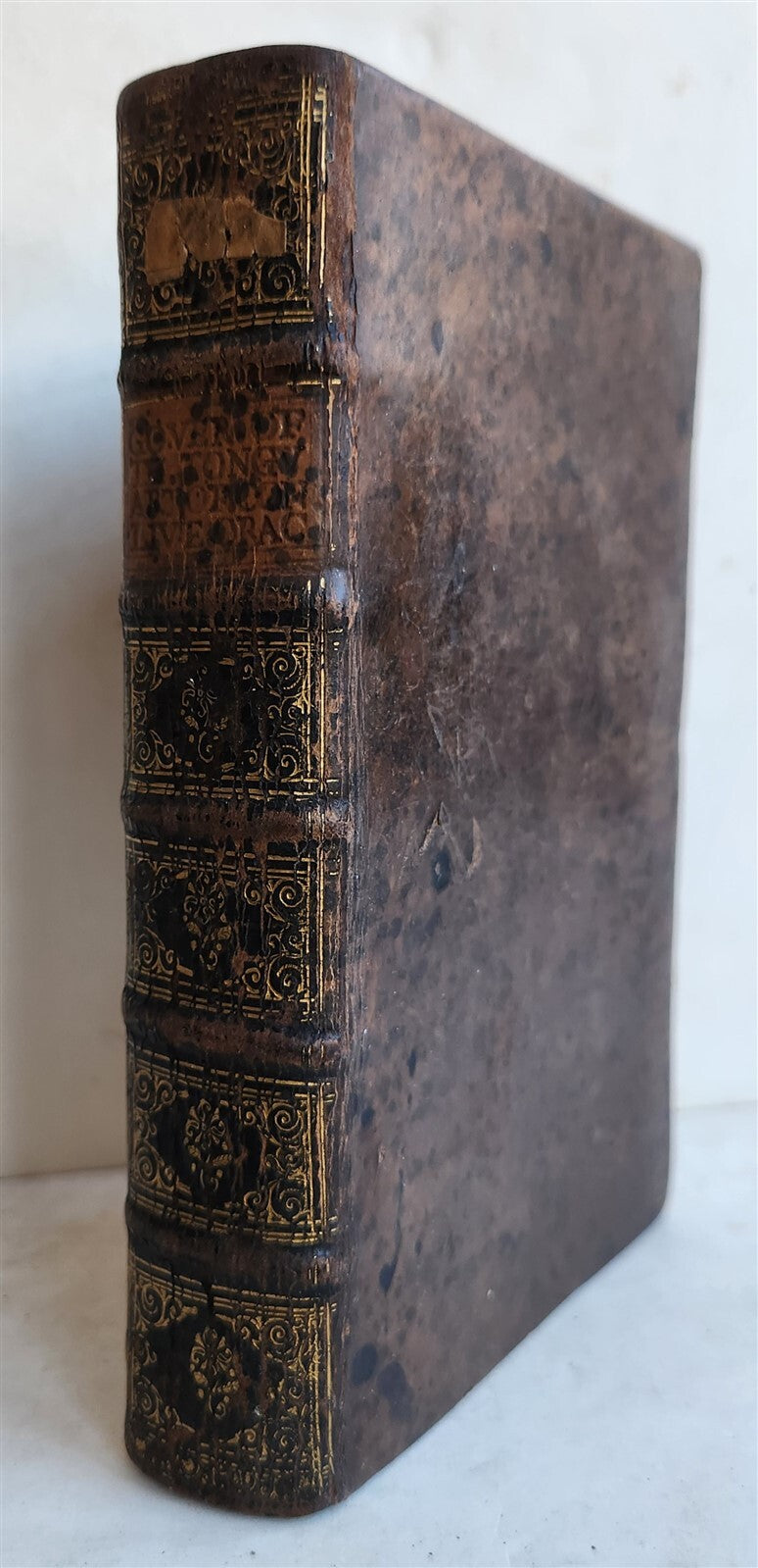 1677 THE GOVERNMENT OF THE TONGUE by Allestree antique in ENGLISH