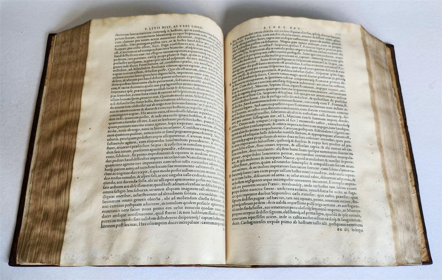 1555 ALDINE PRESS ROMAN HISTORY by TITUS LIVIUS ANTIQUE 16th CENTURY FOLIO Aldus