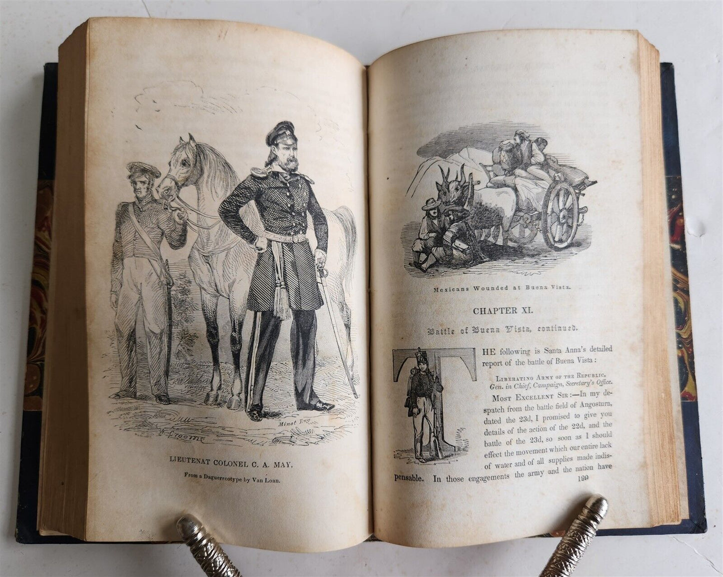 1847 LIFE of MAJOR GENERAL ZACHARY TAYLOR by JOHN FROST antique AMERICANA