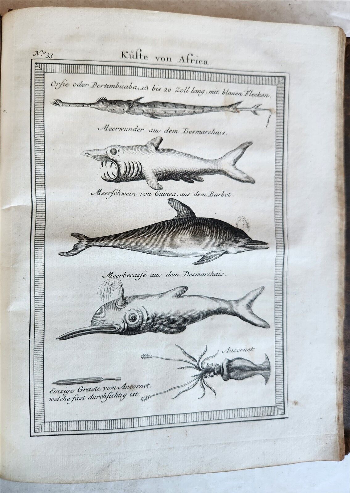 1748 HISTORY of TRAVELS Guinea Benin & Sierra Leone antique ILLUSTRATED