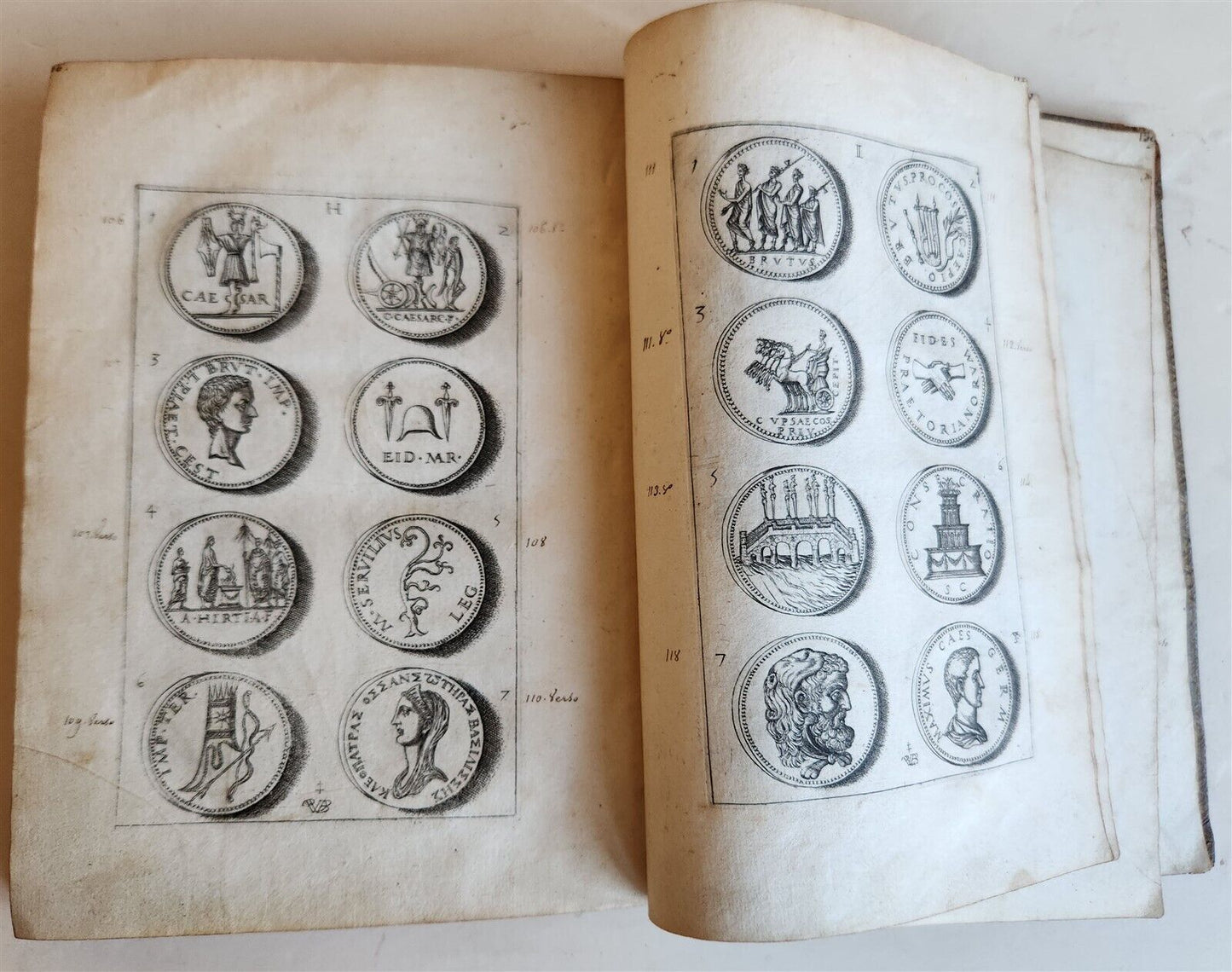 1579 NUMISMATICS Discours sur les Medallees et Graveures antique ILLUSTRATED
