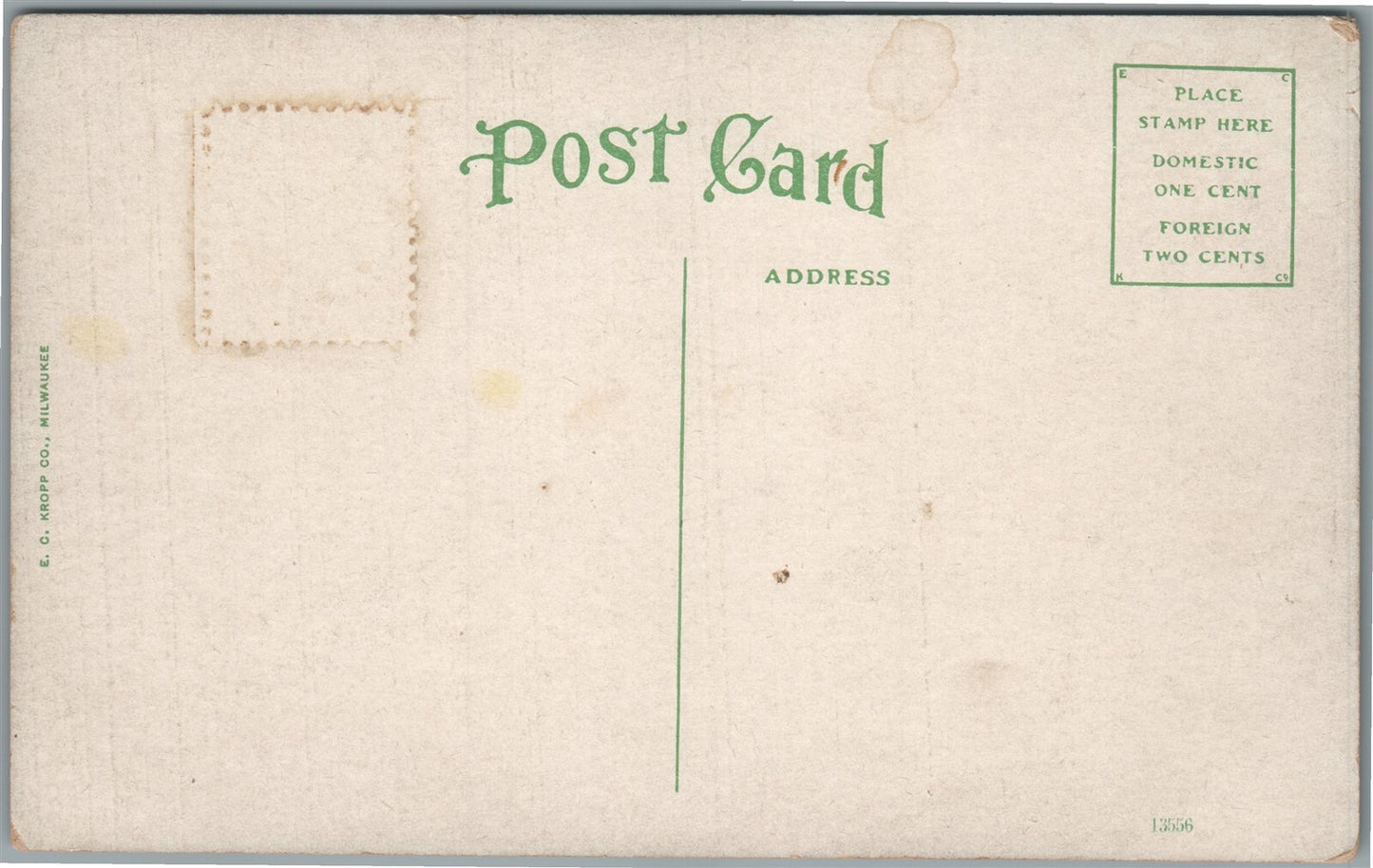 SPARTA WI CORNER of S.COURT & OAK STREET ANTIQUE POSTCARD