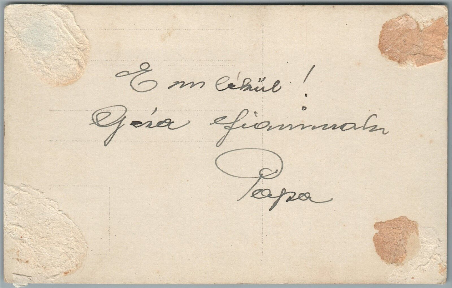 WWI ERA AIRPLANE CRUSH ANTIQUE REAL PHOTO POSTCARD RPPC