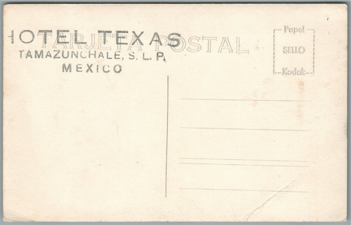 FISHING PATZCUARO MEXICO VINTAGE REAL PHOTO POSTCARD RPPC