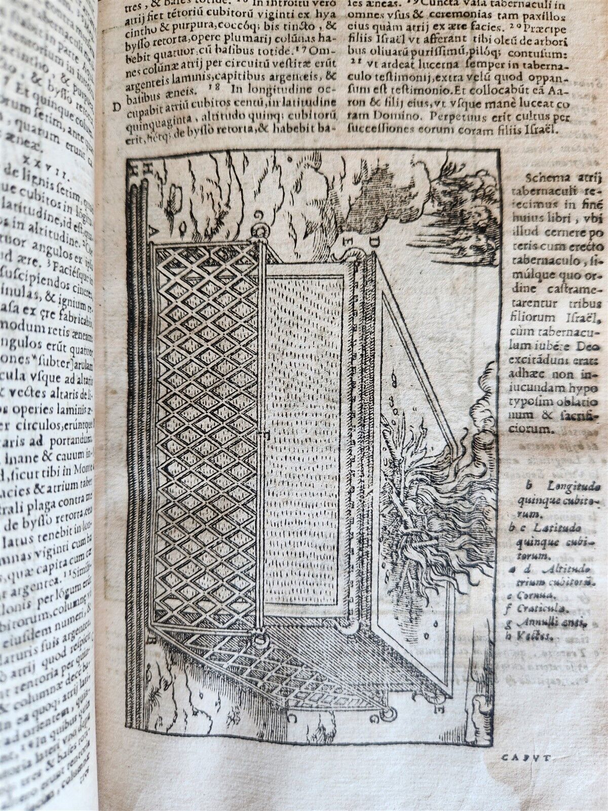 1573 BIBLE in LATIN antique FULLY ILLUSTRATED Old & New Testament