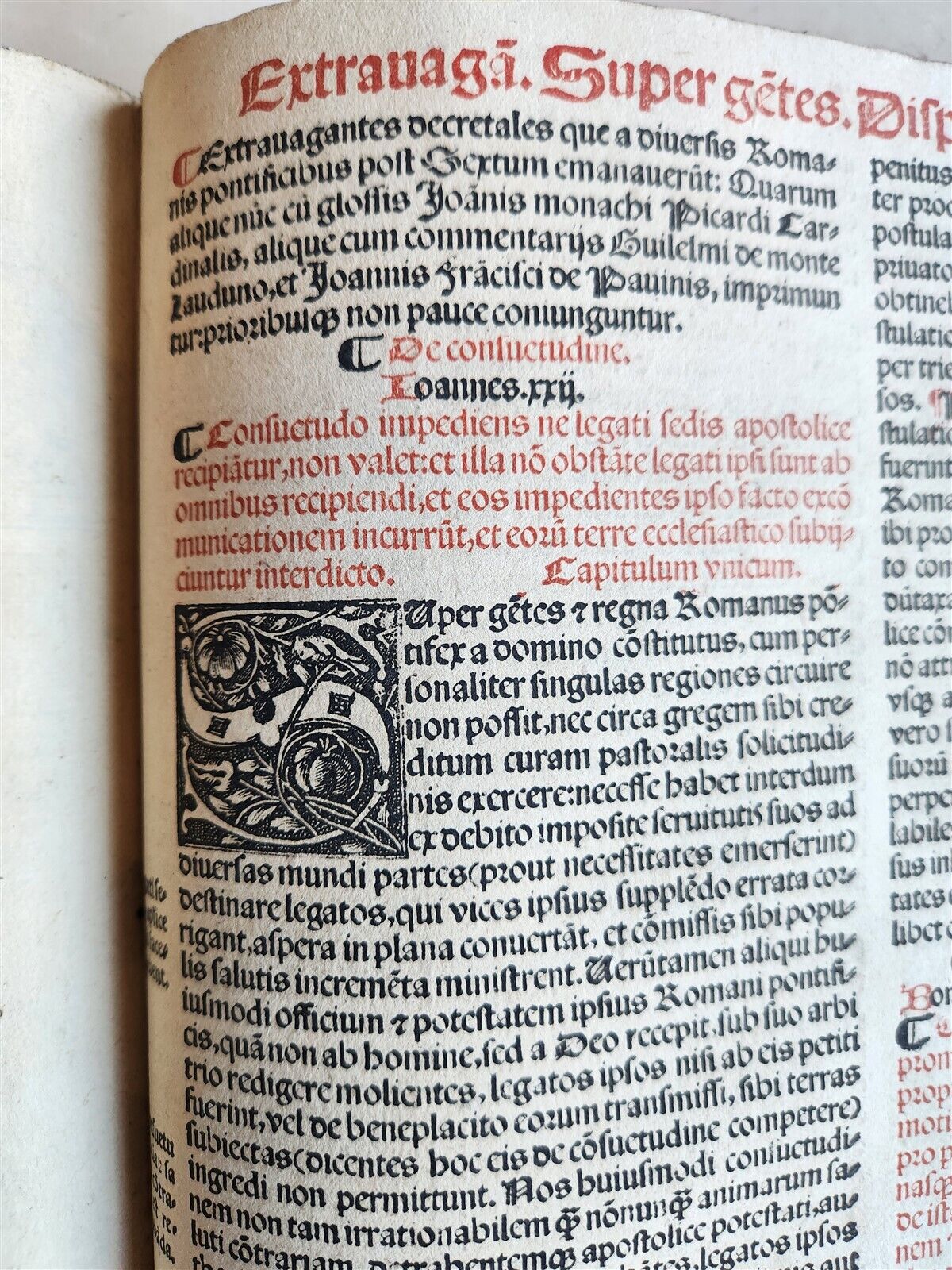 1537 POST-INCUNABULA CANON LAWS antique FOLIO 16th CENTURY