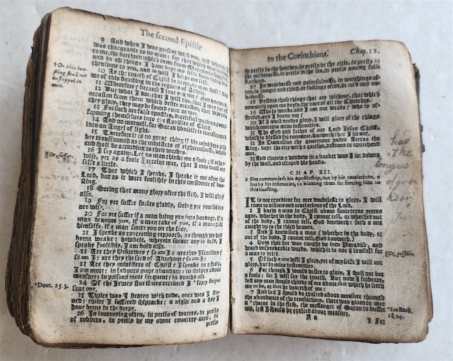 1634 BIBLE in ENGLISH antique New Testament LONDON BARKER & assigns of JOHN BILL