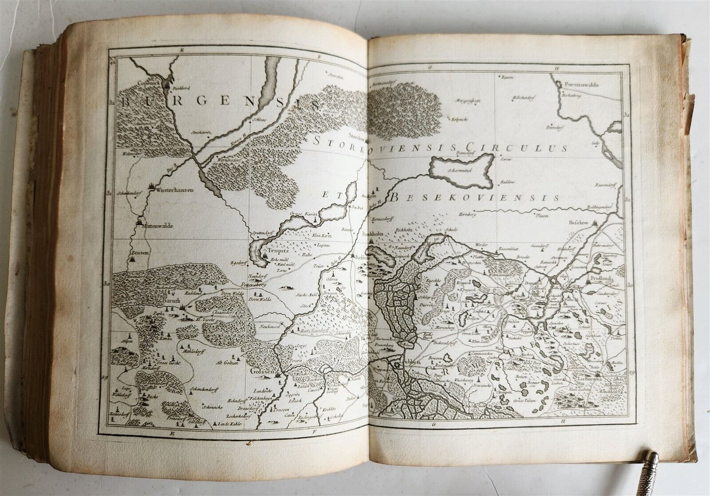 1758 46 MAPS NOUVEAU THEATRE DE GUERRE ATLAS TOPOGRAPHIQUE ET MILITAIRE antique