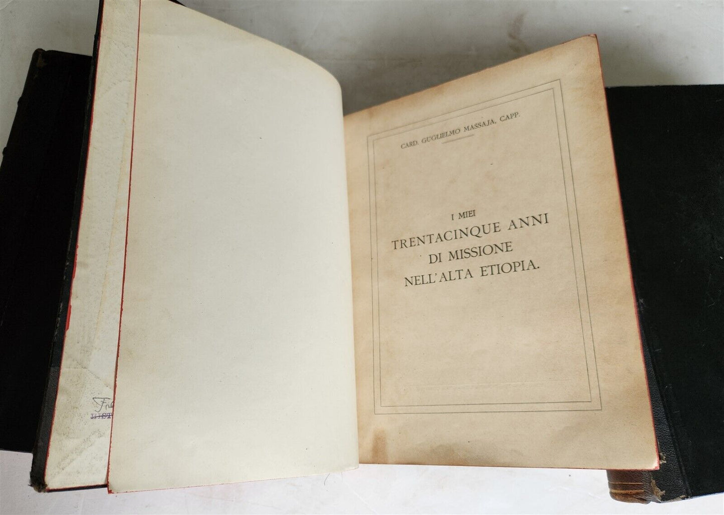 1885 TRAVELS in ETHIOPIA AFRICA in ITALIAN 6 FOLIO VOLUMES antique ILLUSTRATED