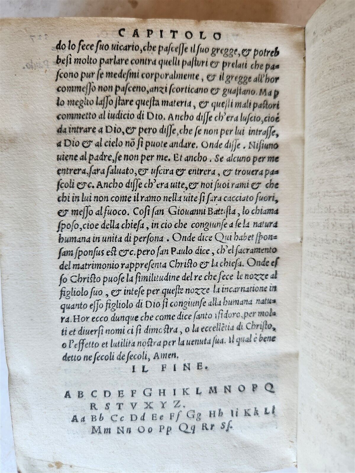 1550 ESPOSITIONE SOPRA IL CREDO by Domenico Cavalca Antique in ITALIAN vellum