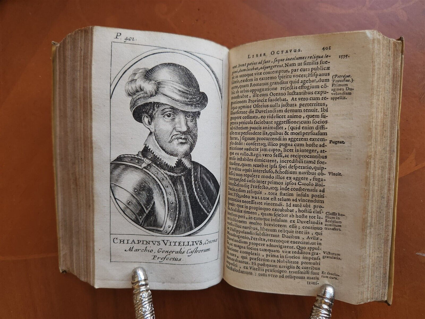 1653 BELLO BELGICO by FAMIAN STRADO antique VELLUM BOUND