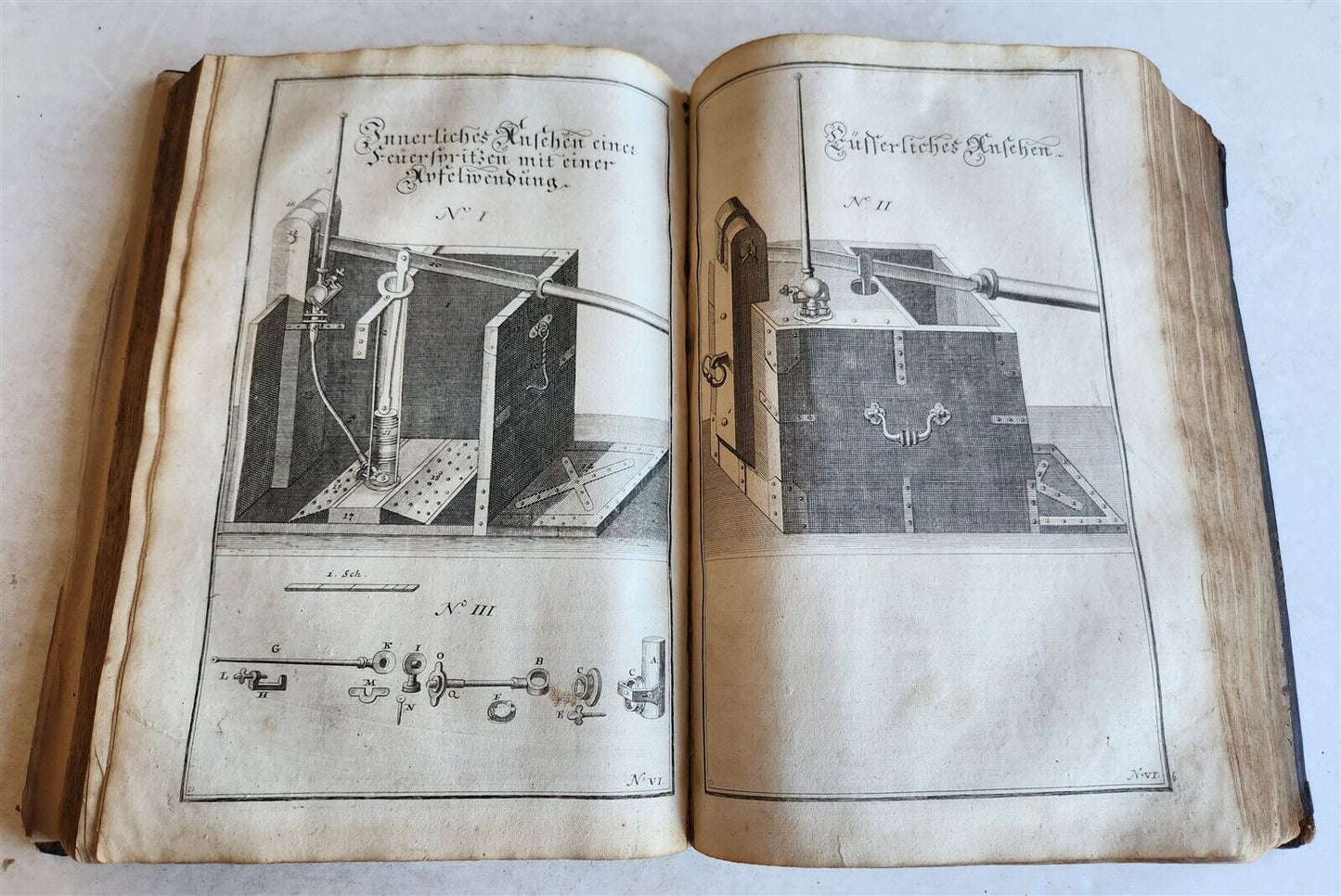 1702 Oeconomus prudens ILLUSTRATED 2 FOLIO VOLUMES antique in GERMAN
