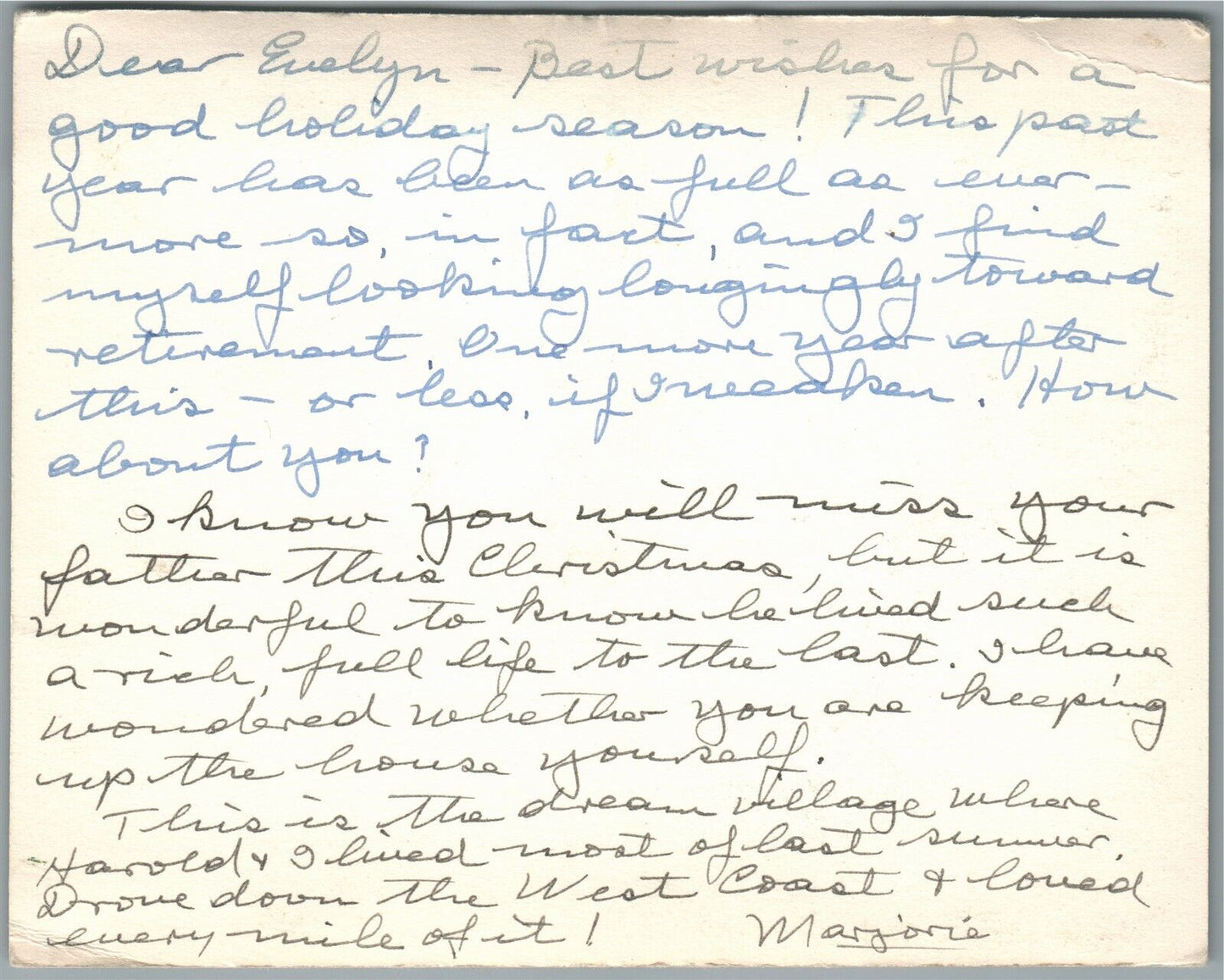 SAN MIGUEL MEXICO CHRISTMAS GREETINGS VINTAGE REAL PHOTO POSTCARD RPPC