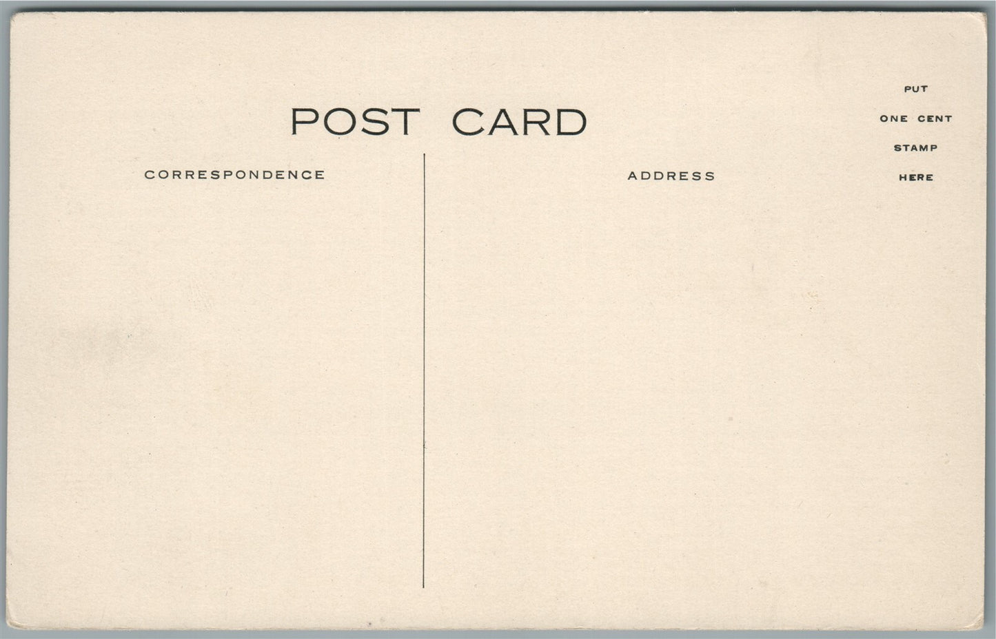 GENERAL DAVID McINTOSH PATRIOTIC ANTIQUE POSTCARD