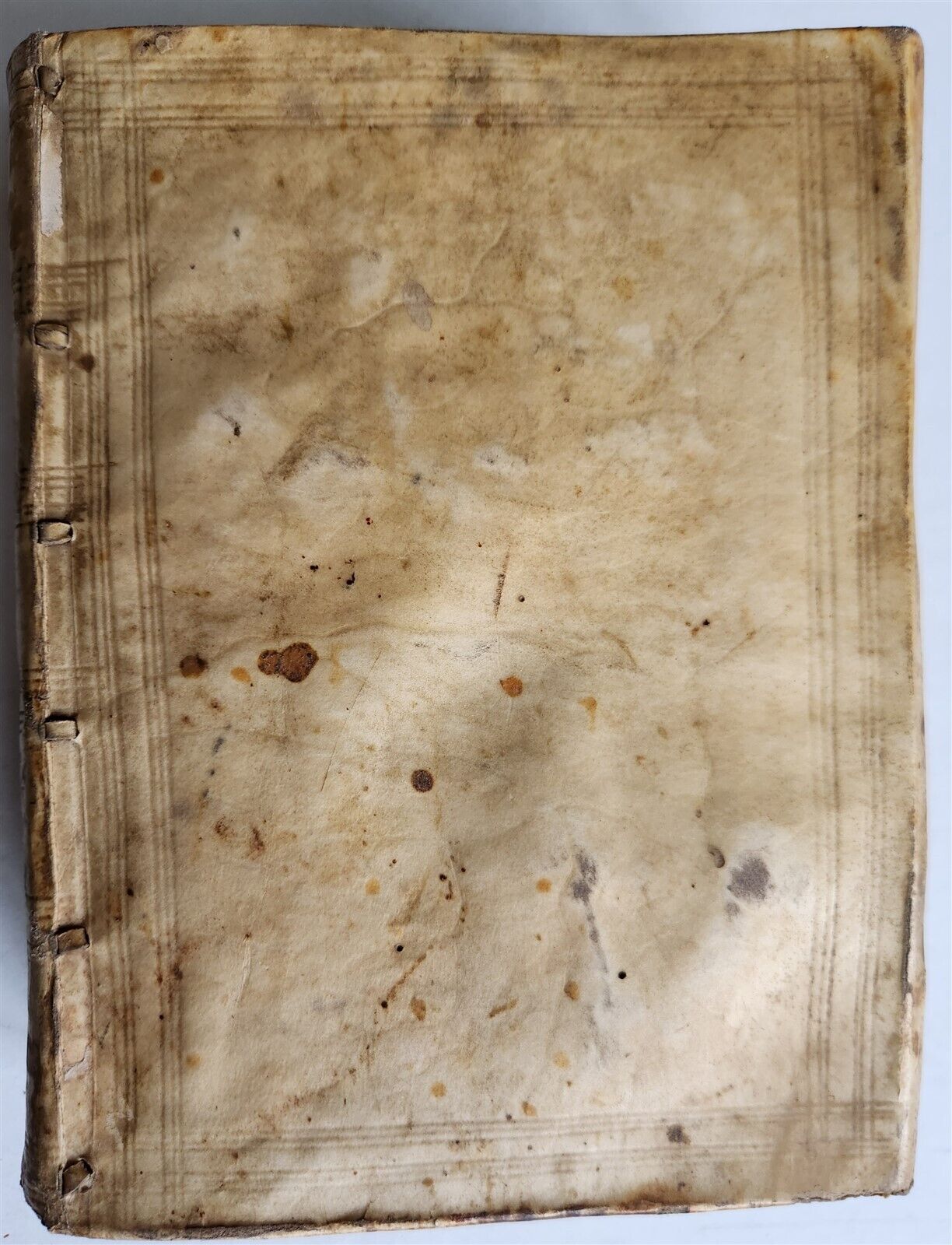 1619 EXPLANATIO in PSALMOS by ROBERT BELLARMINE antique vellum bound