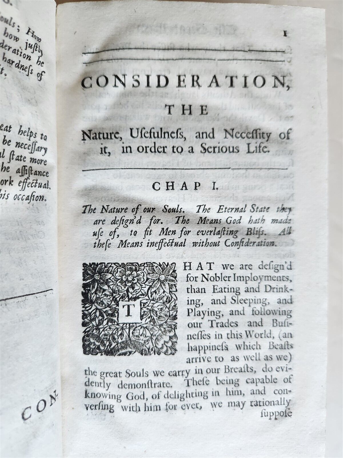 1694 GREAT LAW of CONSIDERATION antique in ENGLISH