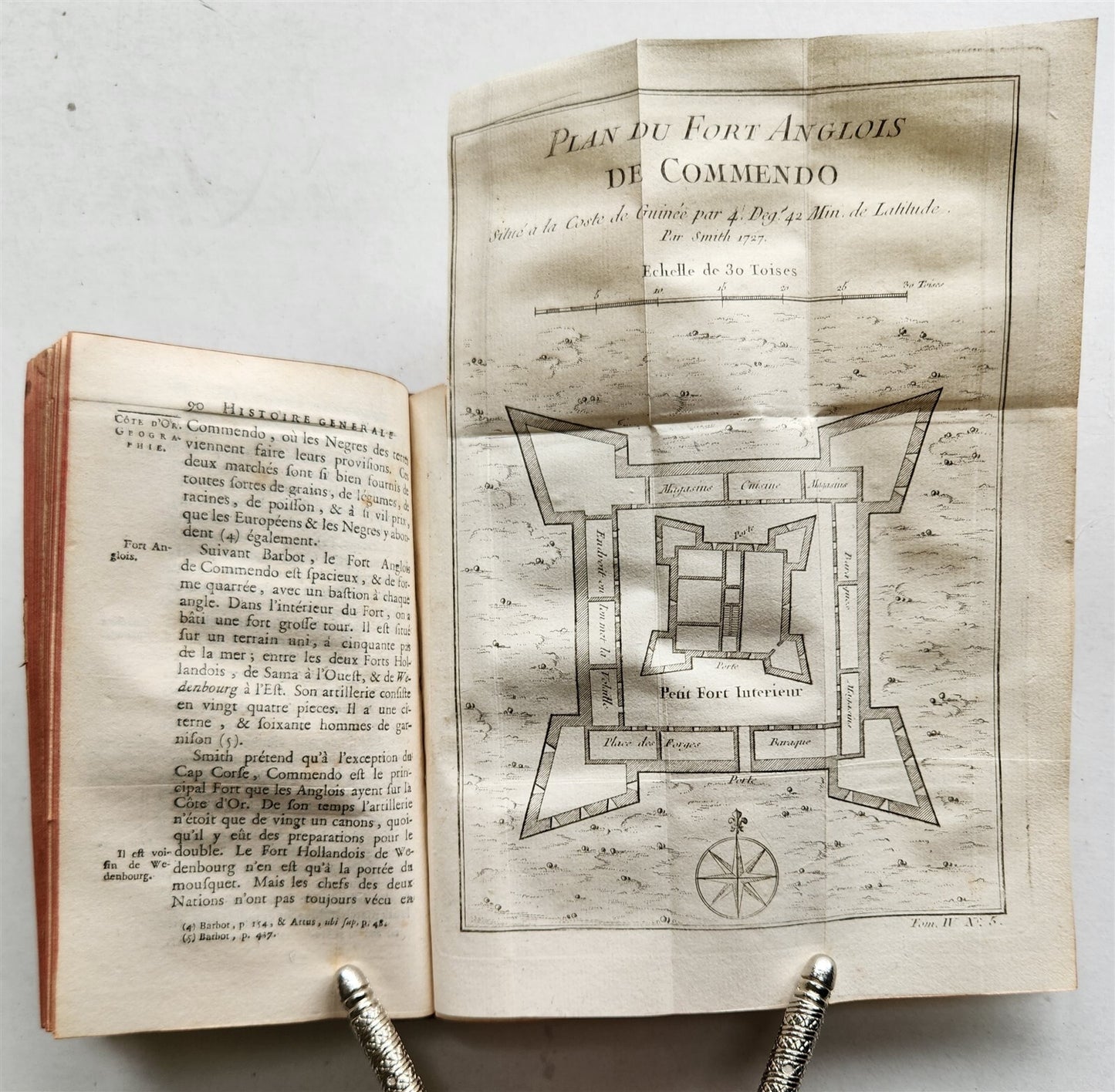 1748 HISTOIRE des VOYAGES VOL.13 antique illustrated AFRICA TRAVELS GHANA GUINEA