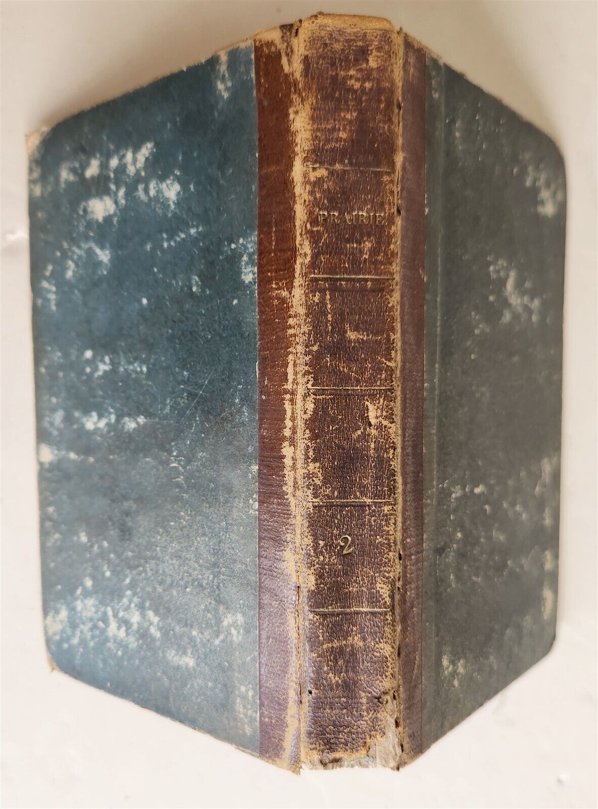 1829 THE PRAIRIE A TALE by FENIMORE COOPER antique