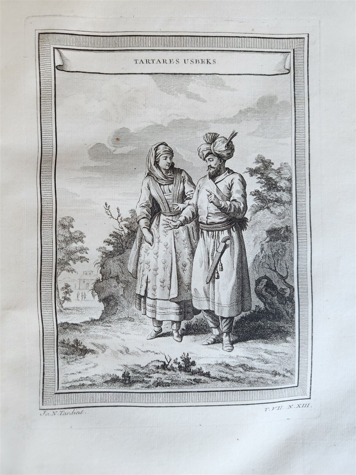 1749 HISTORY of VOYAGES by Prevost antique ILLUSTRATED JORNEY to CHINA & TIBET