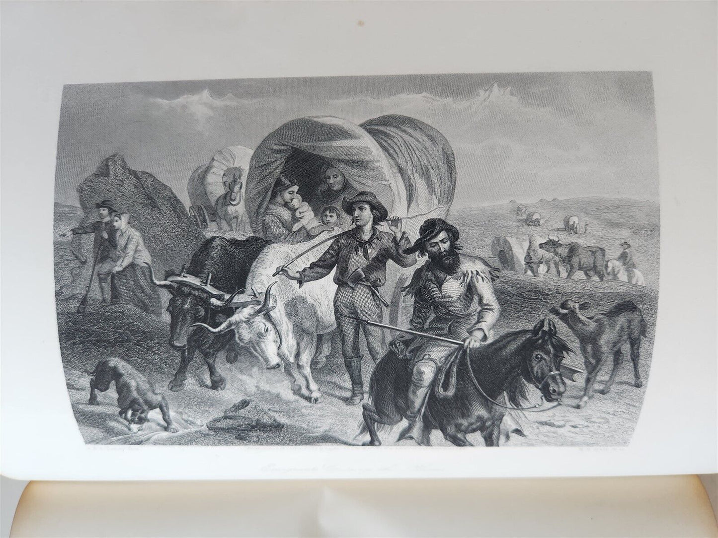 1874 PICTURESQUE AMERICA by WILLIAM BRYANT 2 FOLIO VOLUMES ILLUSTRATED antique