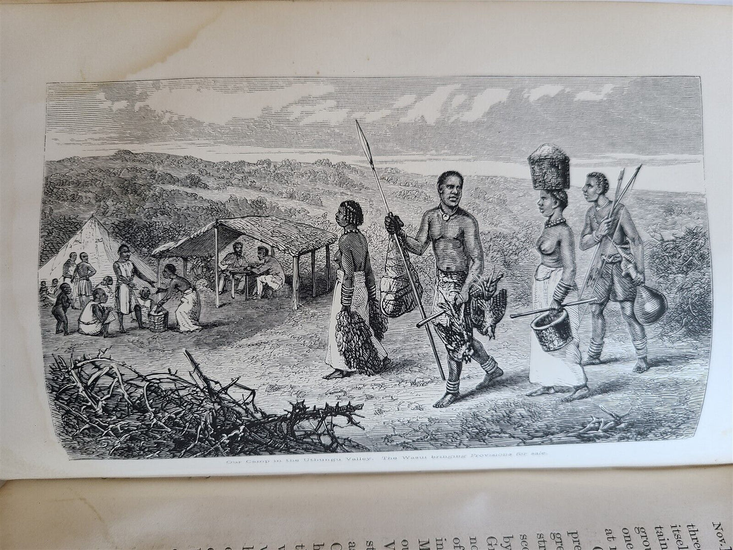 1863 JOURNAL of DISCOVERY of SOURCE of NILE antique ILLUSTRATED in ENGLISH