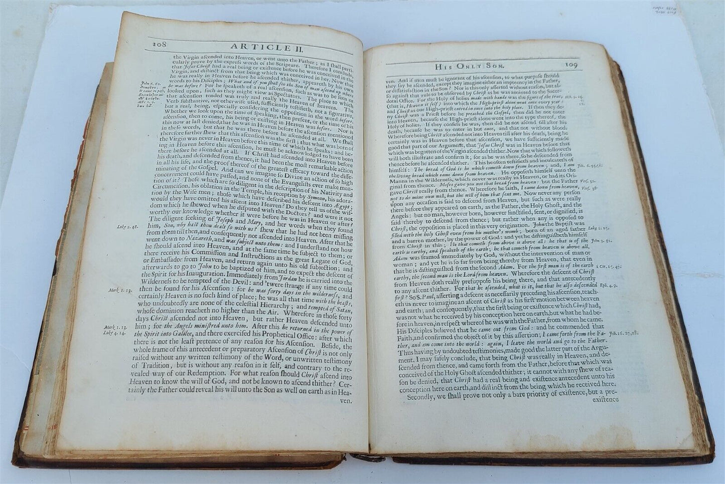 1692 EXPOSITION of the CREED by John Pearson antique FOLIO in ENGLISH theology