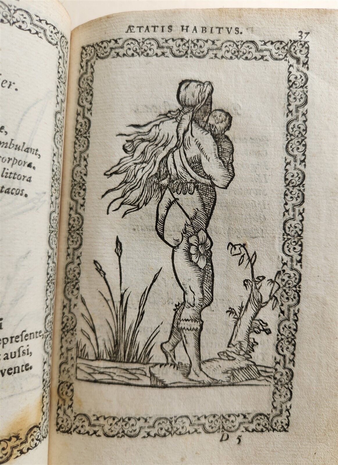 1572 FAMOUS COSTUME WORK Jacobi Sluperii antique ILLUSTRATED w/119 WOODCUTS RARE