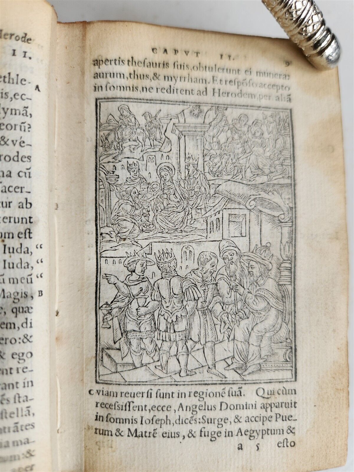 1548 BIBLE IN LATIN ILLUSTRATED antique 16th CENTURY NEW TESTAMENT rare