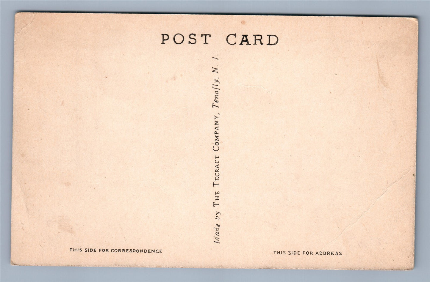 PITTSTOWN NJ MAIN STREET TEXACO GAS STATION VINTAGE POSTCARD