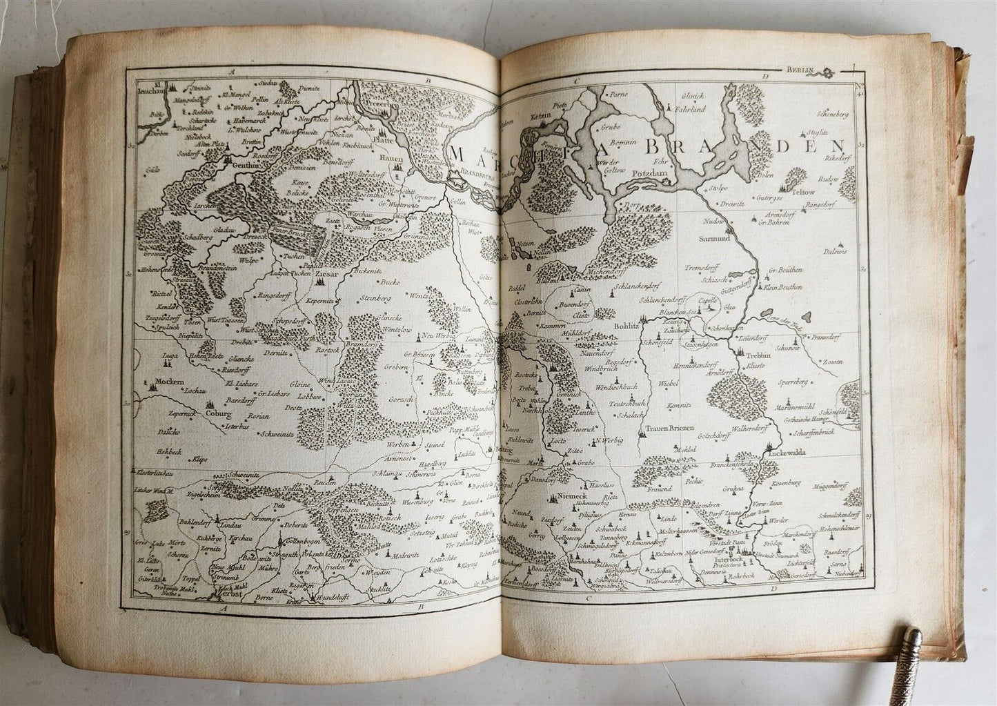 1758 46 MAPS NOUVEAU THEATRE DE GUERRE ATLAS TOPOGRAPHIQUE ET MILITAIRE antique