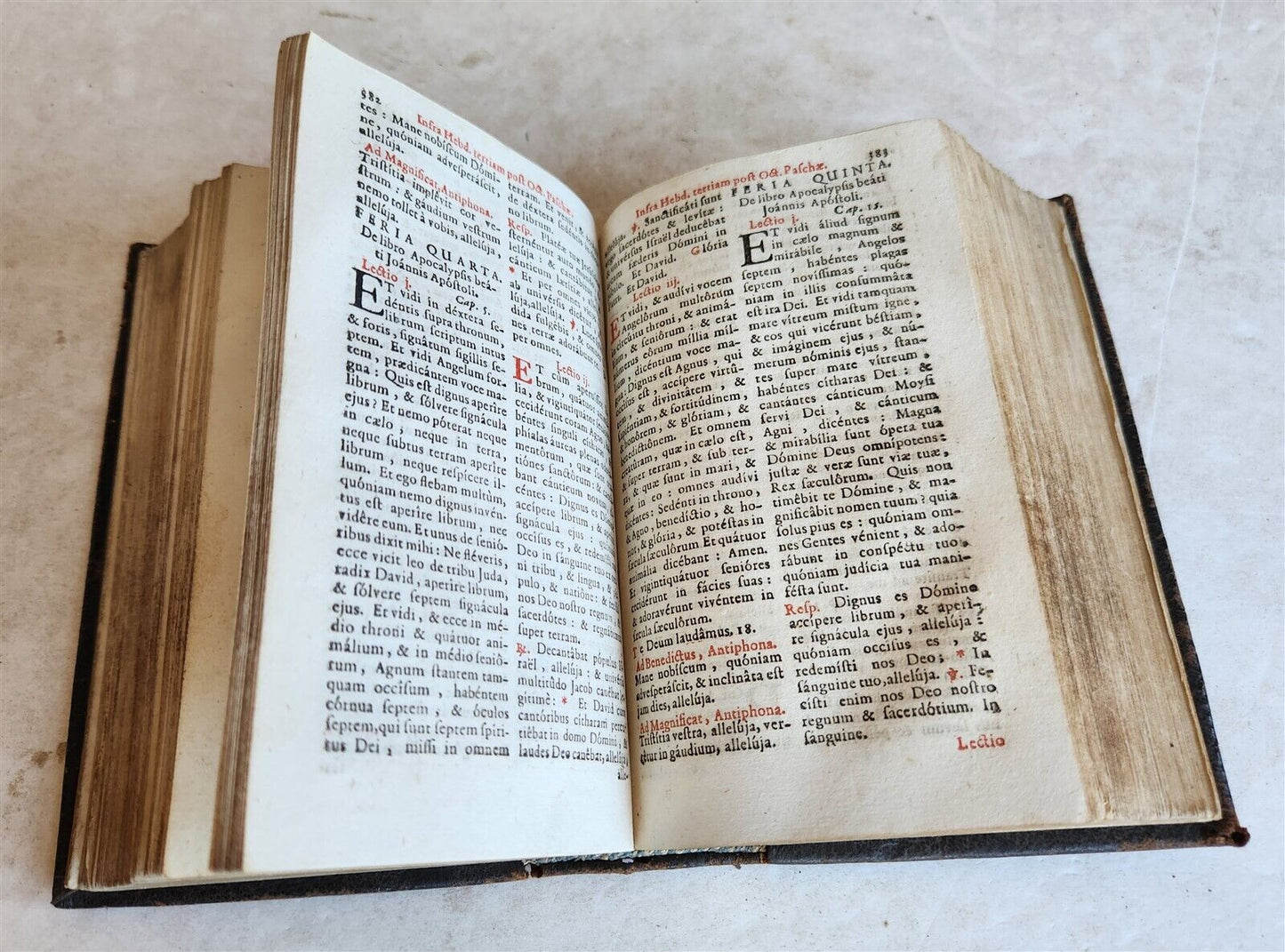 1700s BREVARIUM ROMANUM antique