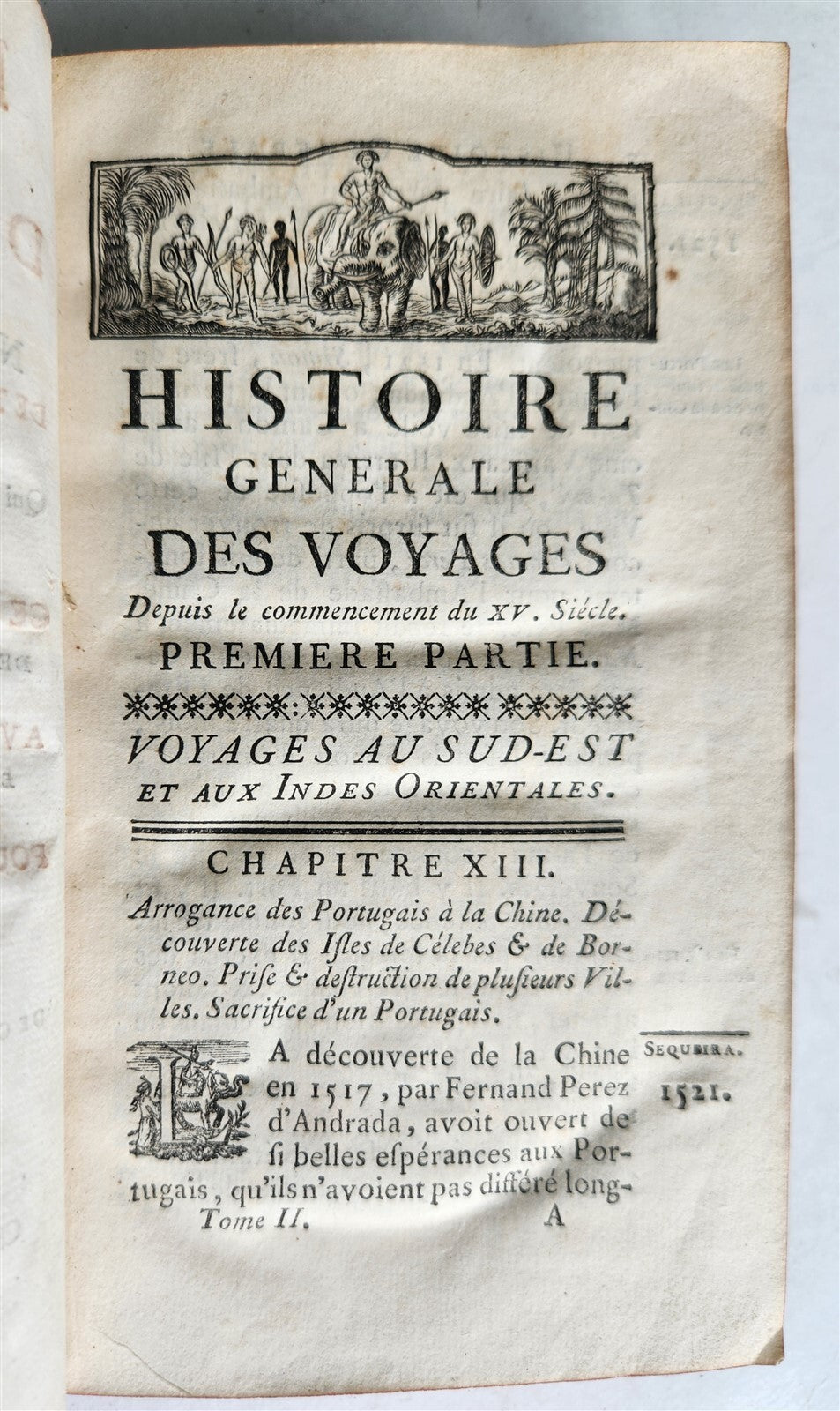1749 HISTOIRE des VOYAGES antique V.2 TENERIFE PERSIAN GULF W.AFRICA illustrated