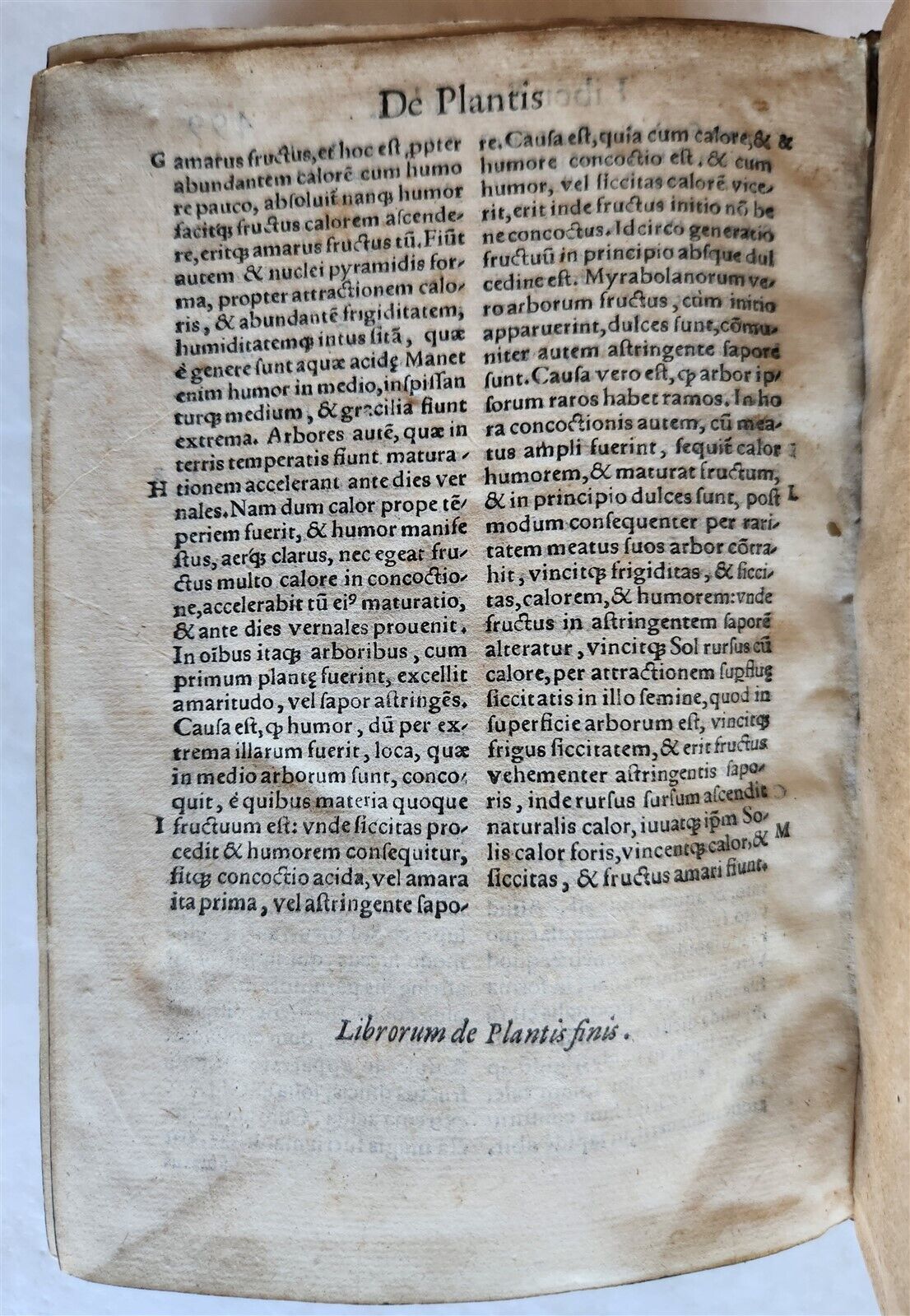 1574 ARISTOTLE antique ILLUSTRATED COSMOLOGICAL TREATISE DE COELO 16 cent VELLUM