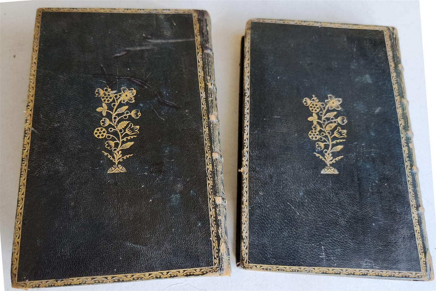 1679 BIBLE ENGLISH 2 VOLUMES antique Old & New Testament w/ Concordance & Psalms