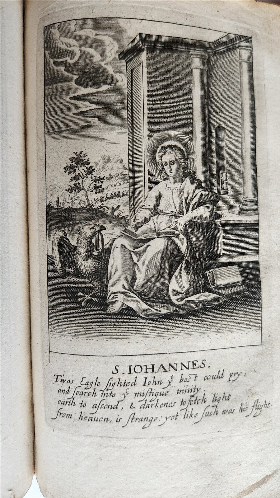 1631-34 BIBLE in ENGLISH ILLUSTRATED NEW TESTAMENT COMMON PRAYERS PSALMS antique
