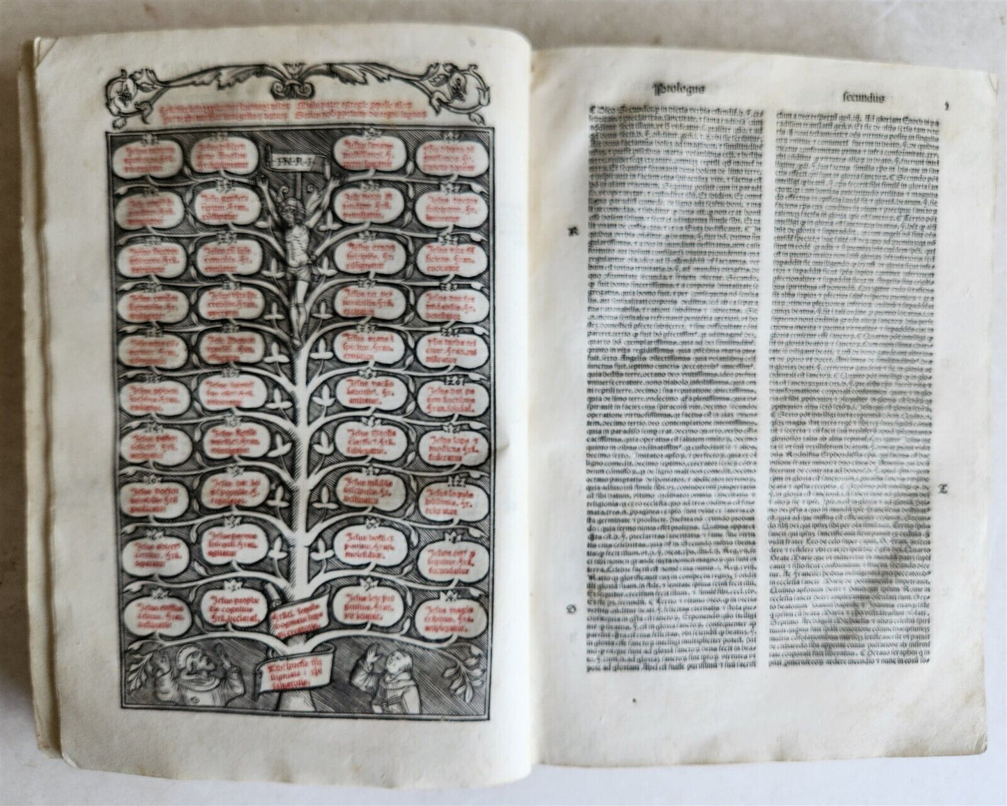 1513 POST-INCUNABULA HISTORY of FRANCISCANS ORDER antique Vellum Bound RARE